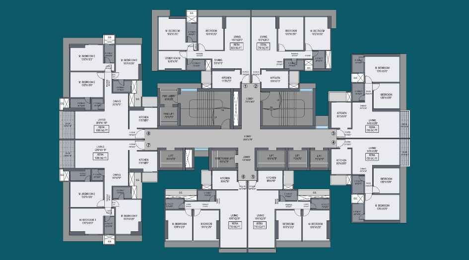 Jaydeep-Mark-Floor-Plan-2nd-4th