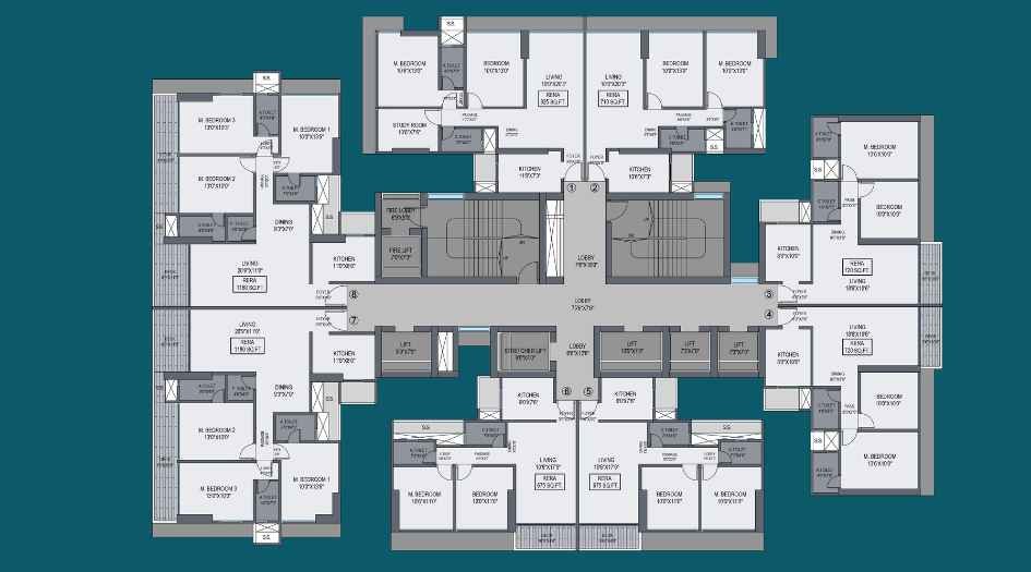 Jaydeep-Mark-Typical-Floor-Plan